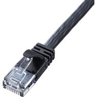 サンワサプライ 自動巻取りLANケーブル KB-MK19BK 1個