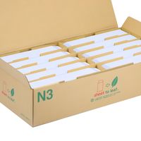 ムトウユニパック 長3 NTアクア 80 エルコン 11022577 1箱(1000枚)