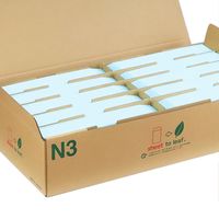 ムトウユニパック 長3 NTブルー 80 ワンタッチ 11022705 1箱(1000枚)