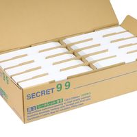 ムトウユニパック 長3 シークレット99 NTホワイト 80 サイド 11028005 1箱(1000枚)
