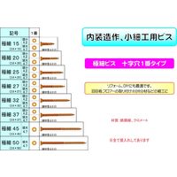 ダンドリビス 極細ビス GB45 頭大 Abox 4920125724178 1パック（121本入）（直送品）