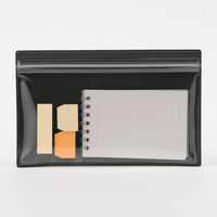 無印良品 片面クリアケース 120×190mm ダークグレー 1箱（10個入） 良品計画