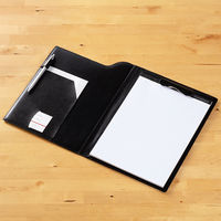 レイメイ藤井 zeitVektor クリップファイル A4 (再生皮革製) ブラ ZVF654B 1個