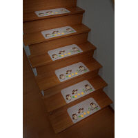 サンコー おくだけ階段マット ふくろう KJ-19 1セット（直送品）