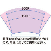 共栄プラスチック ORIONS 防犯・ガレージミラー 300R アイボリー SM-3 SM-300RC-IV 1個
