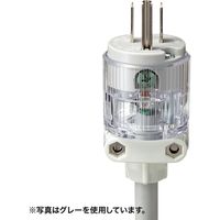 延長コード 電源タップ 3m 3P（ピン） 4個口 マグネット グリーン TAP-HPM4-3G サンワサプライ 1個