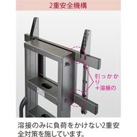 共栄商事 ディスプレイスタンド（～100インチ対応） 幅1350×奥行1000×高さ1947mm FZS-90 1台（直送品）