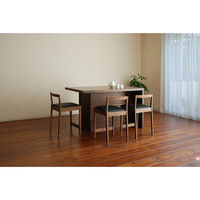 【軒先渡し】関家具 ダイニングチェア HCBL-5520 ショコラ/ブラック 1脚入り HCBL5520CHBL 1脚（直送品）