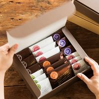 ヘッズ 無地ワンタッチギフトBOX/クラフト-XS MKR-GXS 1セット（200枚：20枚×10パック）