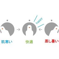 エンペックス気象計 kuuki ハト温湿度計(不快指数計付き) ブラウン KU-4763 1個