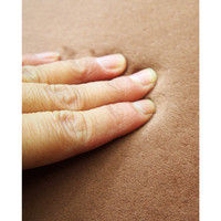 萩原 撥水低反発ラグ マシュマロ 幅1300×奥行1850mm ブラウン 240602814 1枚（直送品）