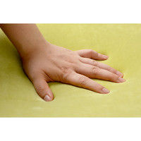 萩原 撥水低反発ラグ マシュマロ 幅1900×奥行2400mm グリーン 240602836 1枚（直送品）