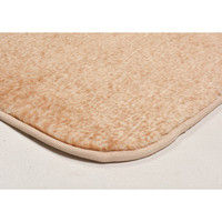 萩原 ホットカーペットカバー フロスト 幅2000×奥行2500mm ベージュ 240608614 1枚（直送品）