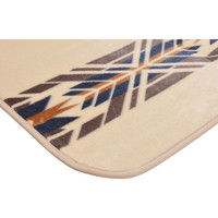 萩原 ホットカーペットカバー マウンテン 幅2000×奥行2500mm アイボリー 240608717 1枚（直送品）