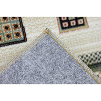 萩原 モケットラグ ロイヤルパレス プレジール 幅1950×奥行1950mm グリーン 240609816 1枚（直送品）