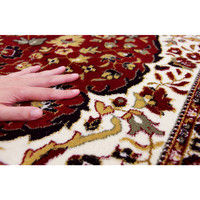 萩原 ウィルトンラグ シャハリヤ 幅2000×奥行2500mm レッド 240611511 1枚（直送品）