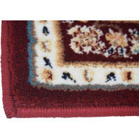 萩原 ウィルトンラグ ローサマルカンド 幅2400×奥行3400mm レッド 270055931 1枚（直送品）