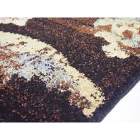 萩原 ウィルトン AURA（オーラ） フラワー 幅1600×奥行2300mm ブラック 270056019 1枚（直送品）