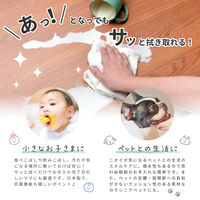 萩原 木目調消臭フリーマット ニオクリン 約45×180cm ブラウン 350114603 1枚