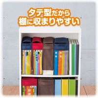 アスカ どこでも学習バッグ S レッド STB03R 3個（直送品）