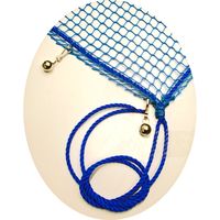 まつうら工業 ネットと鈴のW効果 鈴付き盗難防止ネット 約1.8×2.7m NET-BELL-1827BLUE 1セット