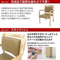 ネットフォース ダイニングチェア アンジュ 完成品 アイボリー ANG-1H-S20-AW 1セット（20脚入）（直送品）