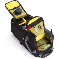 サンワダイレクト カメラバッグ リュック（ワンショルダー対応・一眼レフ対応・三脚ホルダー） 200-BAGBP003BK 1個（直送品）