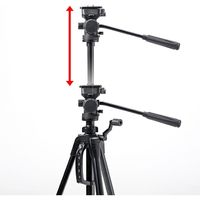 サンワダイレクト 三脚（デジカメ・一眼レフ・ビデオカメラ対応） 200-CAM016 1個（直送品）
