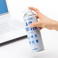 サンワダイレクト エアダスター（強力噴射・大容量400ml） 200-CD009 1個（直送品）