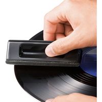 サンワダイレクト レコードクリーナー（ベルベットブラシ・スタンド付） 200-CD021 1個（直送品）