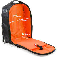 サンワダイレクト カメラキャリーバッグ（三脚・ノートパソコン収納可能） 200-DGBG003 1個（直送品）