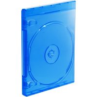 サンワダイレクト ブルーレイディスクケース（標準サイズ・Blu-ray・1枚収納・25枚セット） 200-FCD055 1個（直送品）