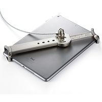 サンワダイレクト タブレット・iPadセキュリティワイヤー 200-SL019SV 1個（直送品）