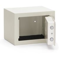 サンワダイレクト 小型電子金庫 200-SL039GY 1個（直送品）