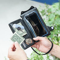 サンワダイレクト iPhone XSスマートフォン対応 小物ポケット付き防水ケース 200-SPC018WP 1個（直送品）