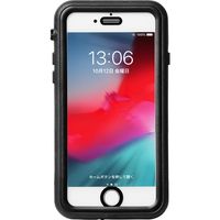 サンワダイレクト iPhone 8/iPhone 7防水耐衝撃ハードケース （IP68・ストラップ付） 200-SPC028WP 1個（直送品）