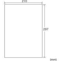 サンワダイレクト インクジェット両面印刷用紙（超特厚・A4・マット・100枚入り） 300-JPR001 1個（直送品）