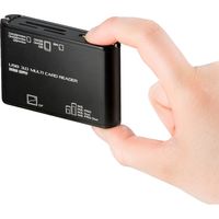 サンワダイレクト USB3.0マルチカードリーダー 400-ADR312BK 1個（直送品）