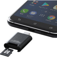 サンワダイレクト Type-Cカードリーダー 400-ADR315BK 1個（直送品）