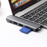 サンワダイレクト MacBook用カードリーダー 400-ADR319GPD 1個（直送品）