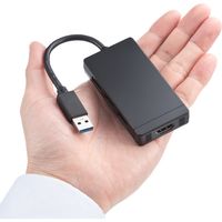USBハブ　USB3.2Gen1　USB3.2Gen1×3　USBポート　400-HUB027　サンワサプライ　1個（直送品）