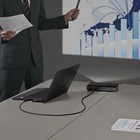 サンワサプライ プロジェクター 400-PRJ024 HD 400ルーメン モバイル（直送品）