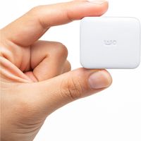 サンワダイレクト SwitchBot（ワイヤレススイッチロボット・壁電気スイッチ操作・アプリ連携・ホワイト） 400-RC005W 1個（直送品）