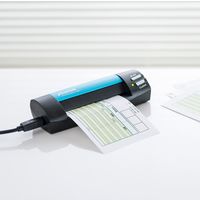 サンワダイレクト 名刺スキャナー（名刺をスキャンしてデータ化・管理ソフト付き・A6サイズまで対応・Windows対応） 400-SCN051 1個（直送品）