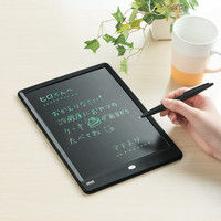 サンワダイレクト 電子メモパッド（電子メモ帳・メモパッド・メモ・10インチ） 400-SCNMB001 1個（直送品）