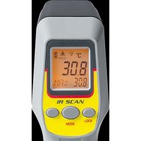 サンワダイレクト 放射温度計（レーザーマーカー付き） 400-TST430 1個（直送品）