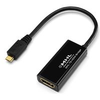 サンワダイレクト MHL HDMI変換ケーブル 500-HDMI006MH 1個（直送品）