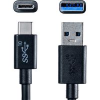 USB Type-Cケーブル　USB-A（オス）USB-C（オス）　1m　USB3.2（ Gen2）　500-USB053-1　サンワサプライ　1本（直送品）