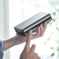 サンワダイレクト AC出力対応モバイルバッテリー 700-BTL025N 1個（直送品）