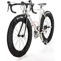 サンワダイレクト タイヤカバー（ロードバイク・輪行・極太・2本1組・簡単装着・収納袋付） 800-BYCV001 1個（直送品）